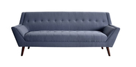 Fashionable German Linen Fabric Sofa Furniture Multi Color Customized Size